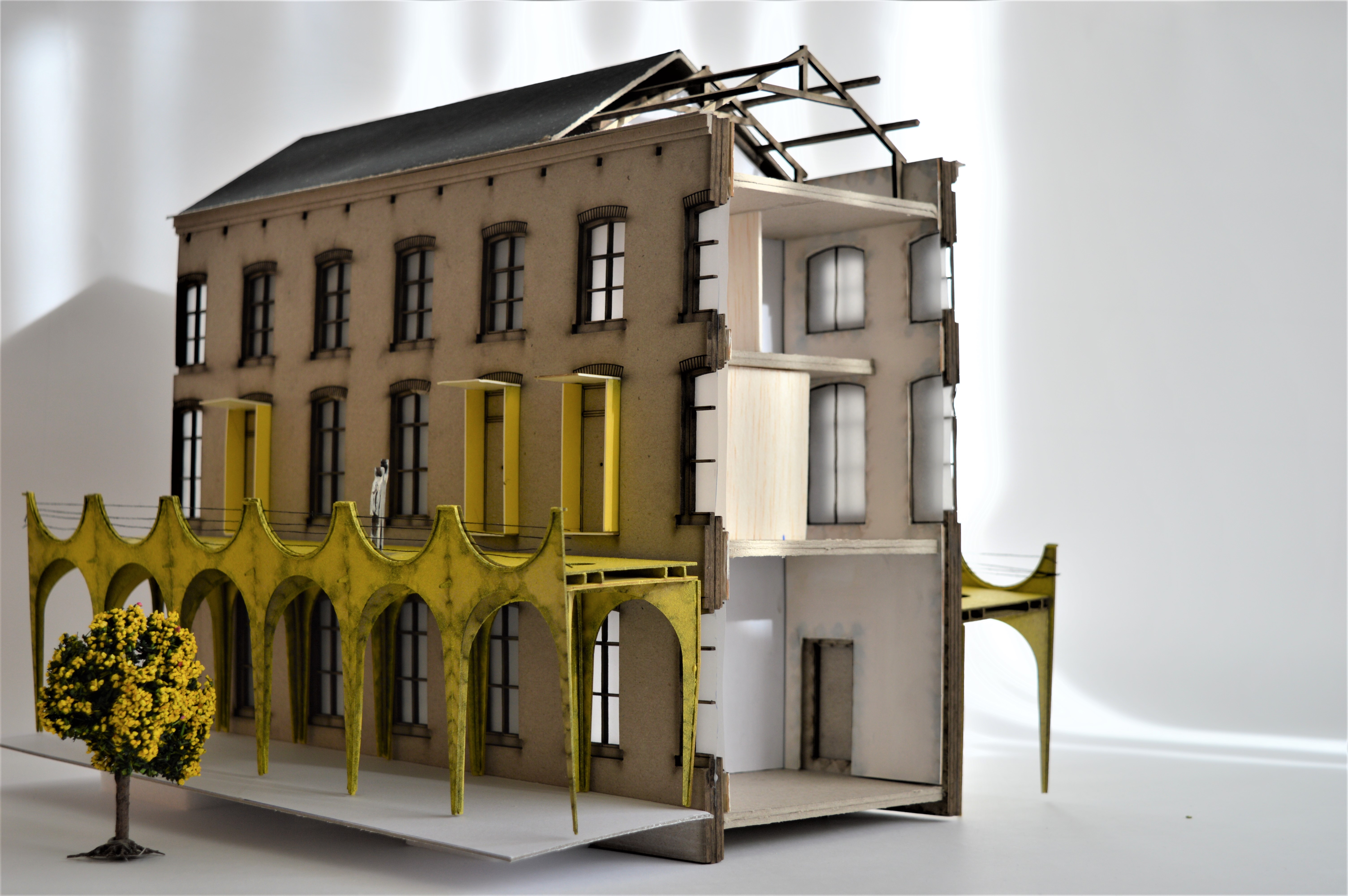 maquette the exchange hotel