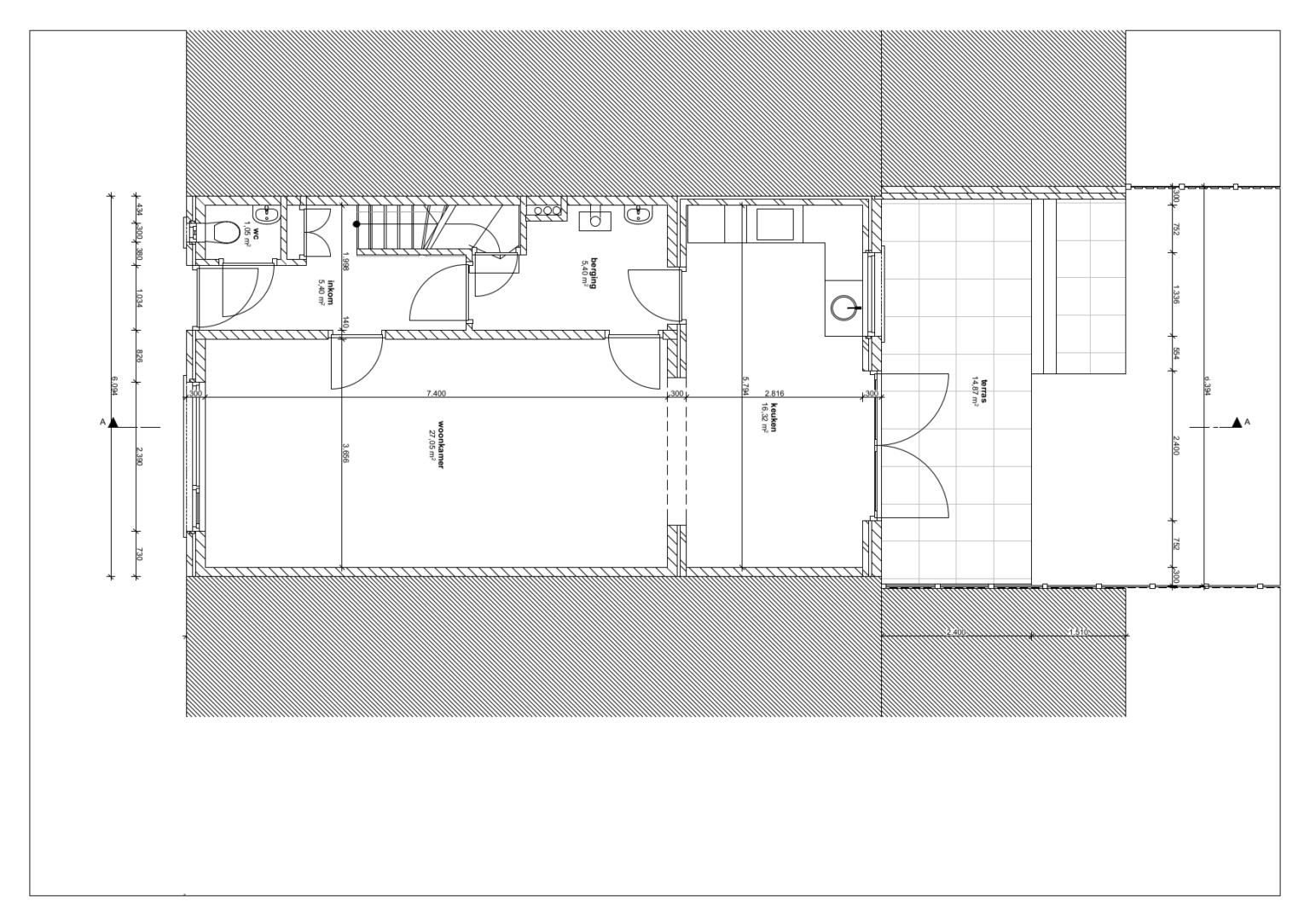 plattegrond nieuwe toestand